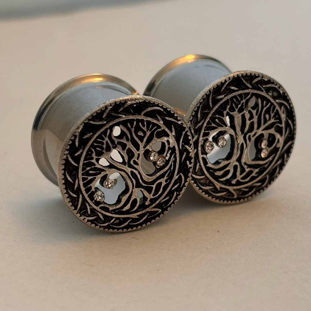 Tree of Life Flared Plugs